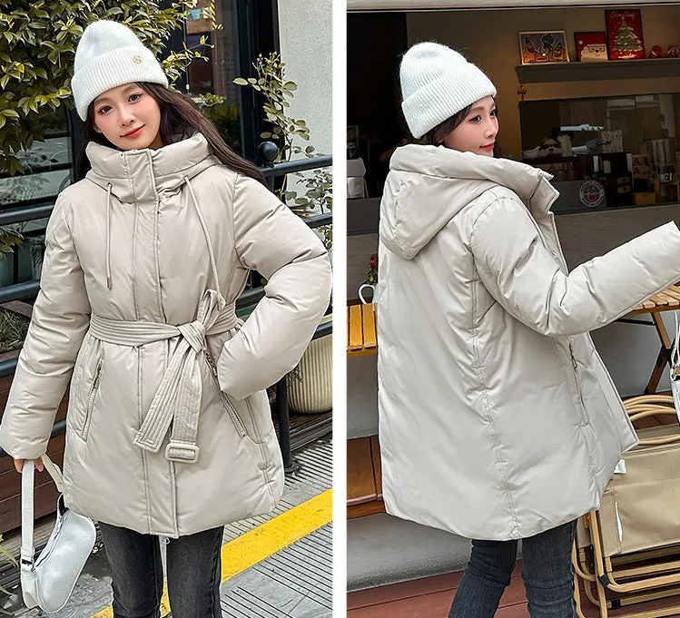 Water-resistant and Windproof Puffer Jacket for Women