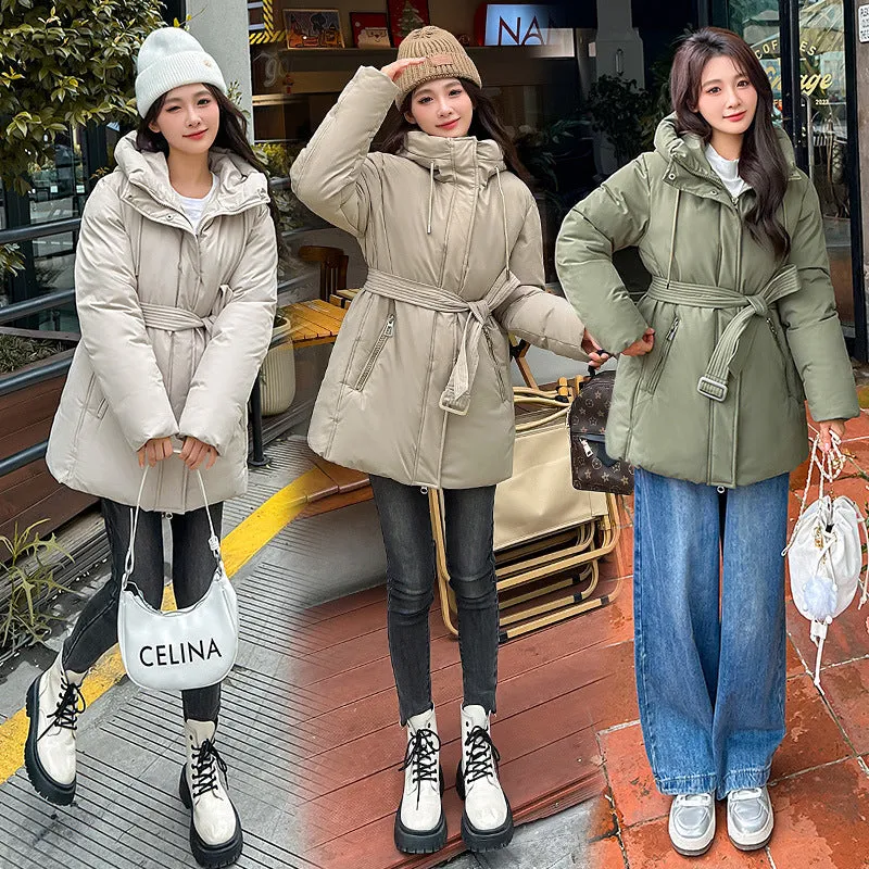 Water-resistant and Windproof Puffer Jacket for Women