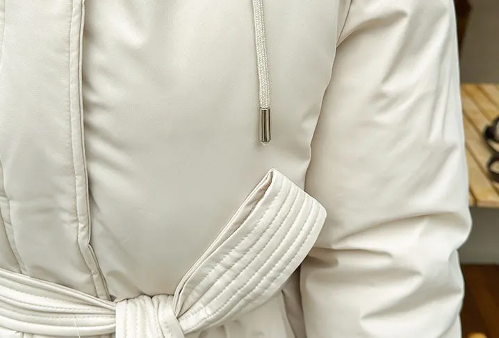Water-resistant and Windproof Puffer Jacket for Women
