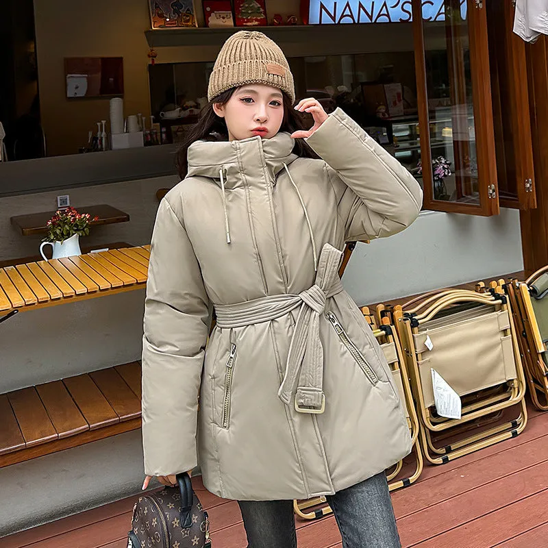Water-resistant and Windproof Puffer Jacket for Women