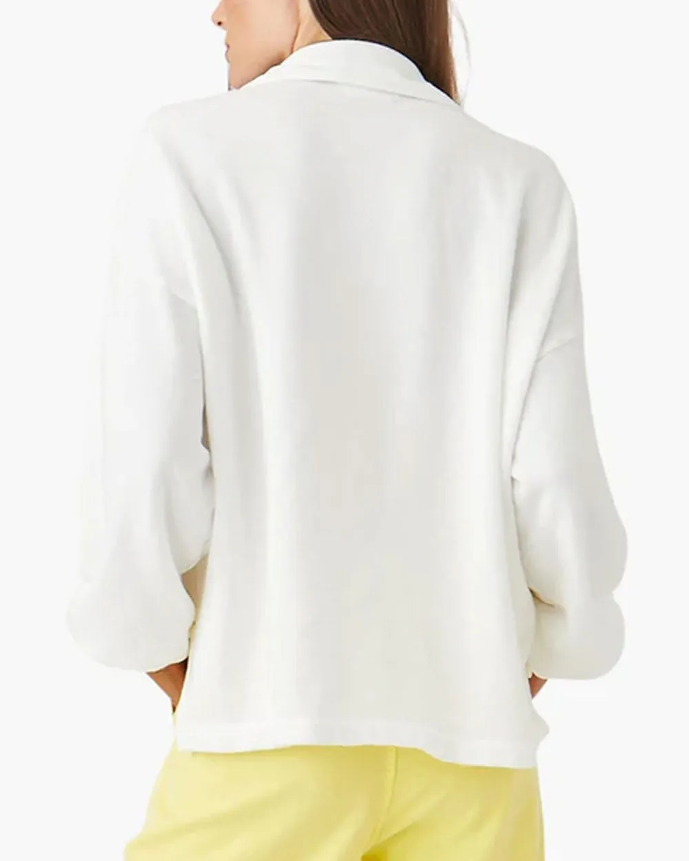 White Jackson Sweatshirt