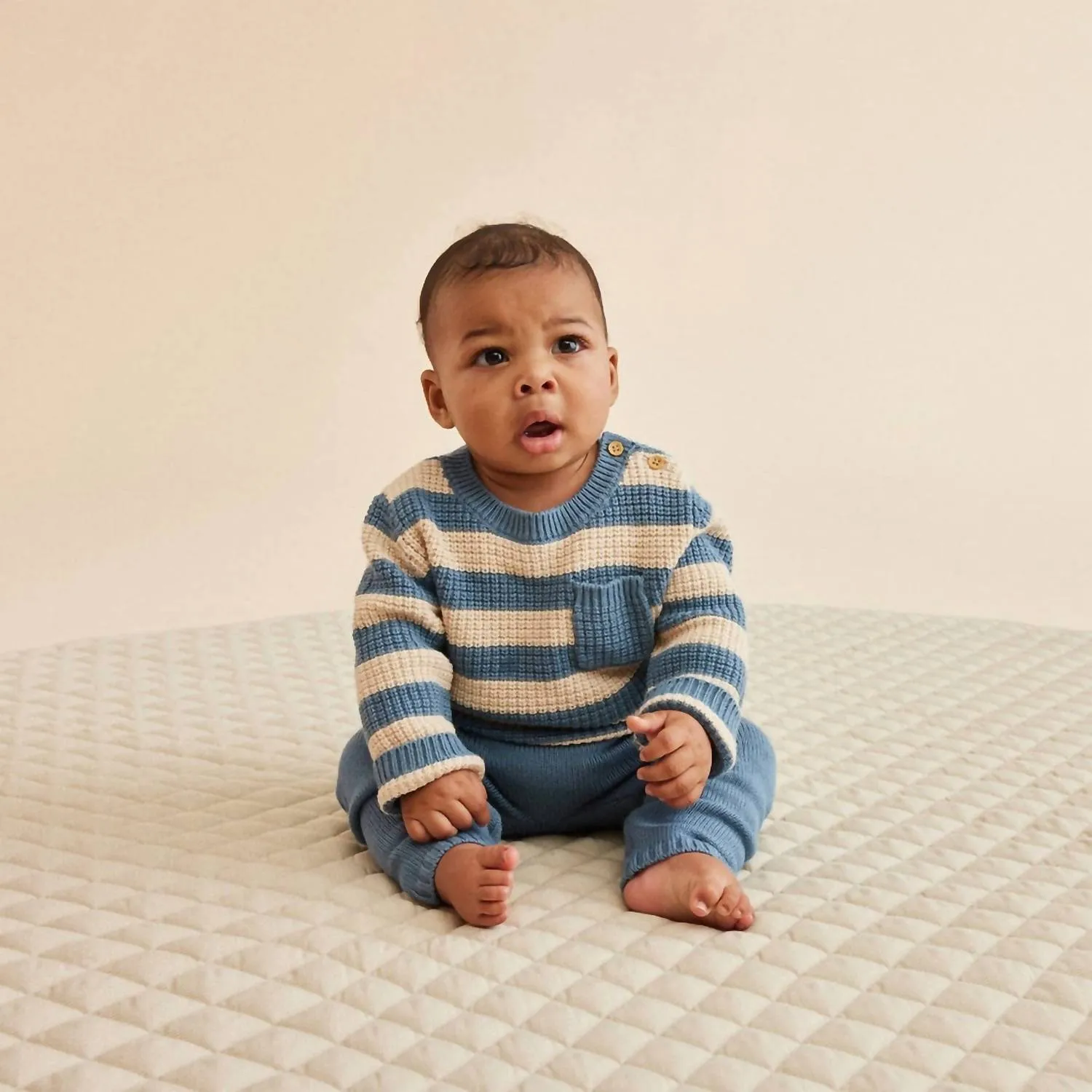 Wilson   Frenchy - Knitted Stripe Pocket Jumper