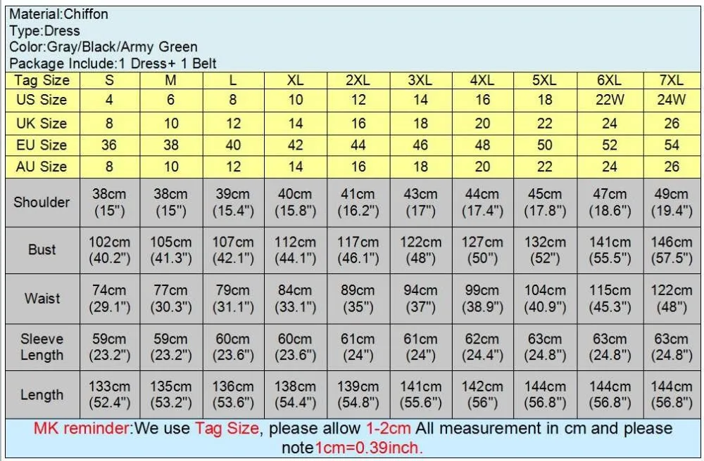 Women Vintage Casual Loose Long Maxi Split V Neck Dress Ladies Chiffon Beach Dress US Plus Size 4-24