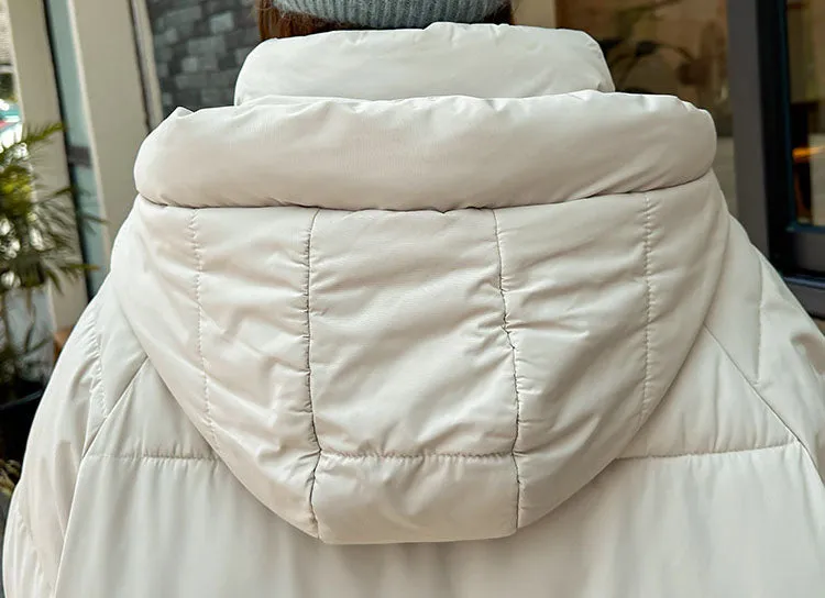 Women's Relaxed-fit Quilted Zip-Up Puffer Jacket