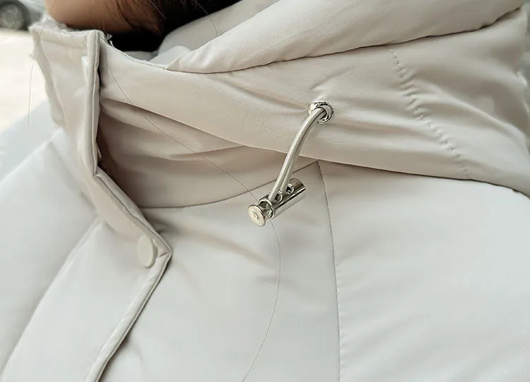 Women's Relaxed-fit Quilted Zip-Up Puffer Jacket