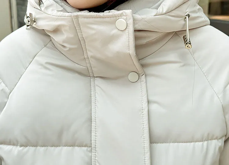 Women's Relaxed-fit Quilted Zip-Up Puffer Jacket