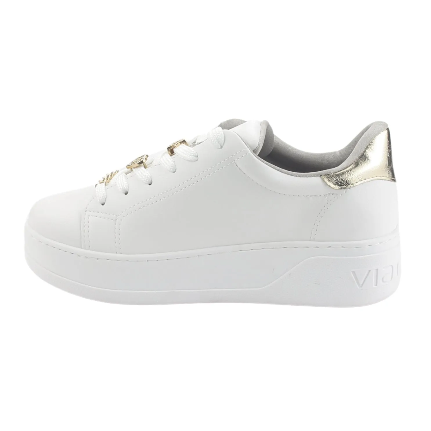 Zapatilla Via Marte Mujer 023-002-01 Blanco Casual