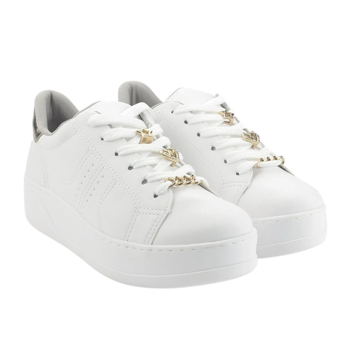 Zapatilla Via Marte Mujer 023-002-01 Blanco Casual