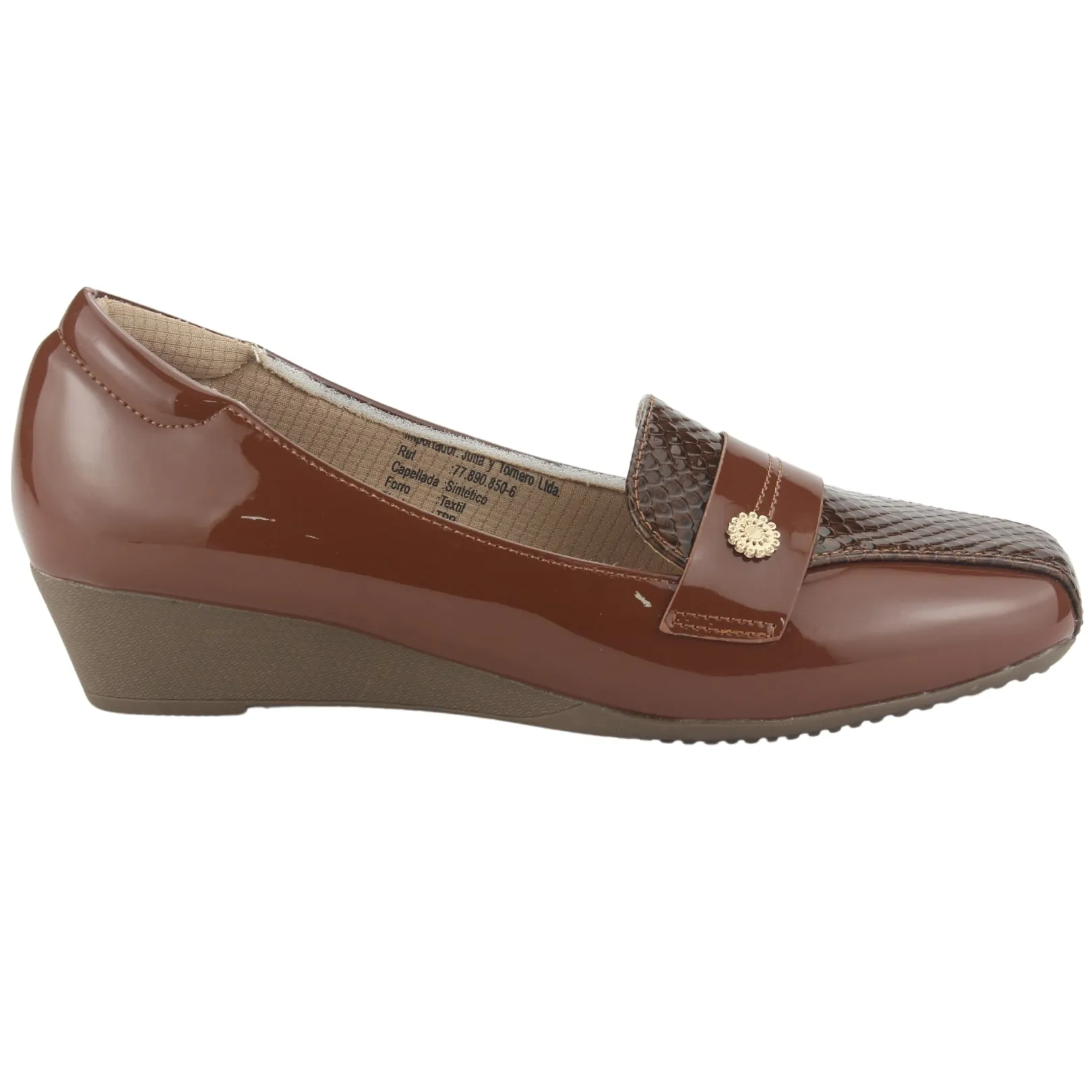 Zapato Chalada Mujer Coles-5 Café Casual
